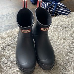 Hunter rain boots